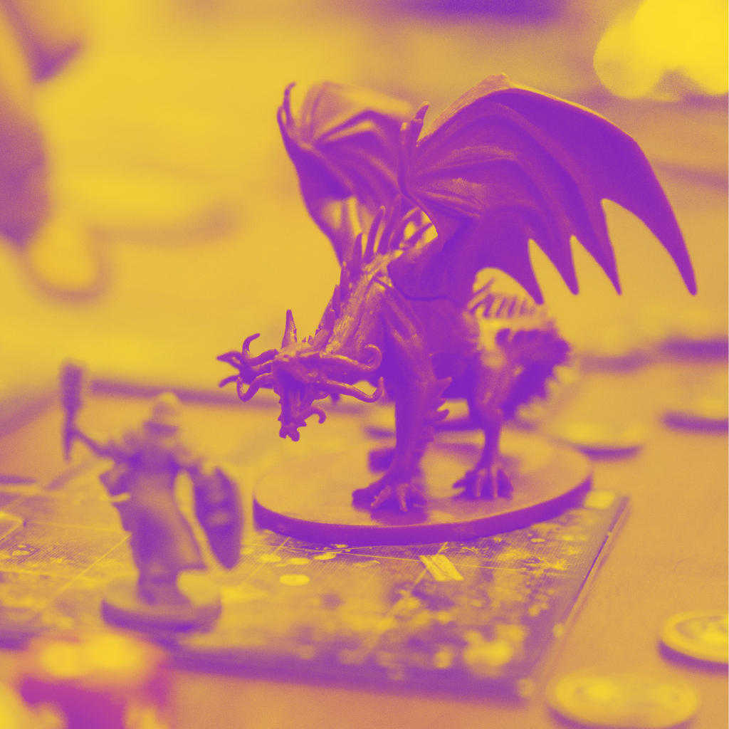 Image of tabletop game dragon
